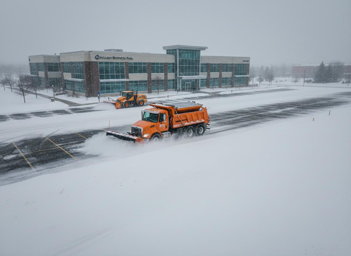 Commercial snow removal